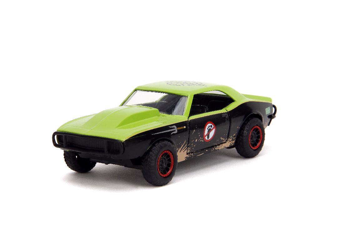 Jada 1/32 "Hollywood Rides" - TMNT 1967 Chevy Camaro Off Road - Click Image to Close