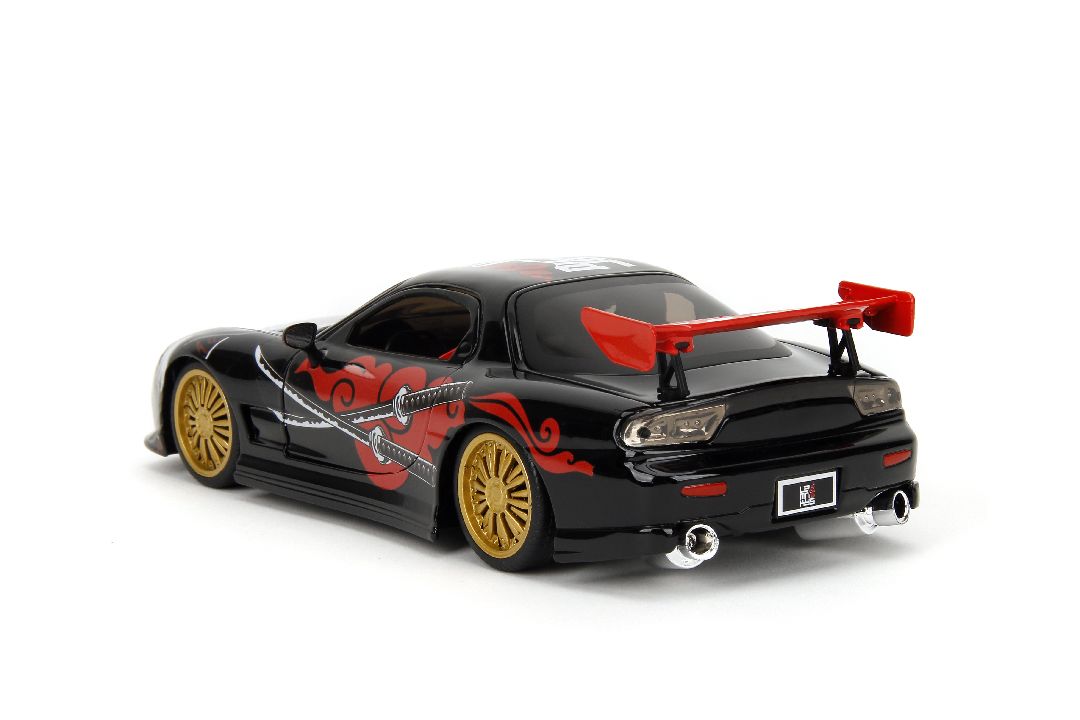 Jada 1/24 1993 Mazda RX-7 w/SARU