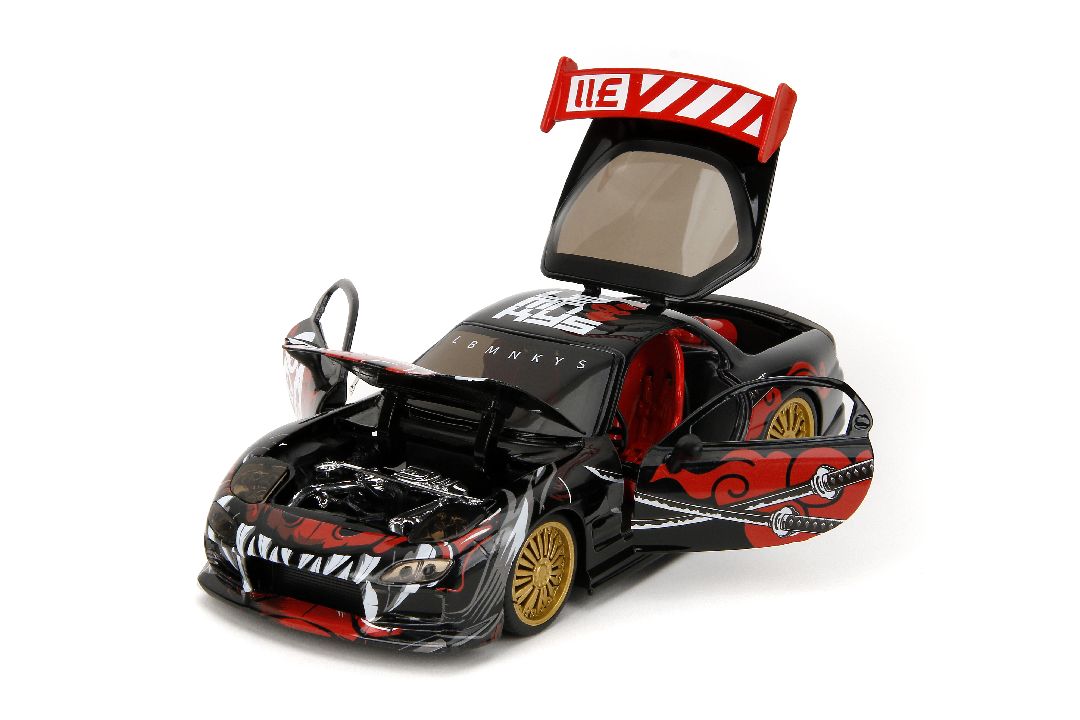 Jada 1/24 1993 Mazda RX-7 w/SARU