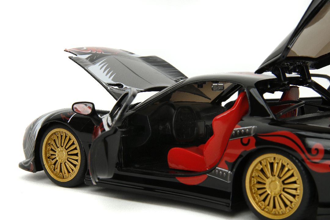 Jada 1/24 1993 Mazda RX-7 w/SARU