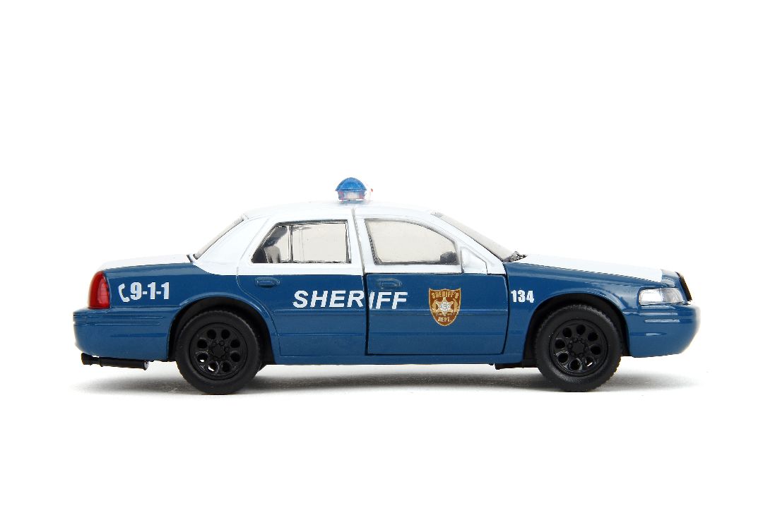 Jada 1/32 "Hollywood Rides" The Walking Dead Crown Vic Sheriff - Click Image to Close
