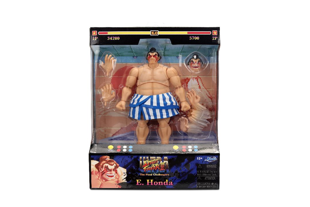 Jada 1/12 Street Fighter II Deluxe - E.Honda Jada 1/12 Street Fighter II Deluxe - E.Honda