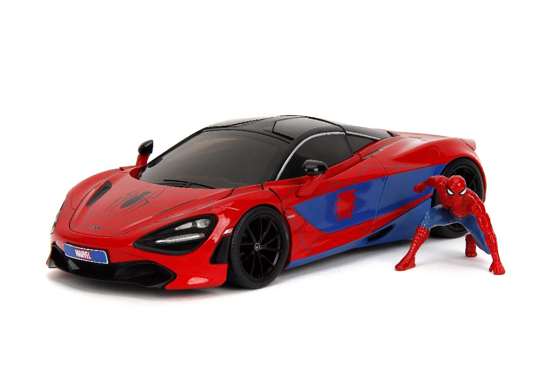 Jada 1/24 "Hollywood Rides" - Marvel McLaren 720S w/ Spider-Man