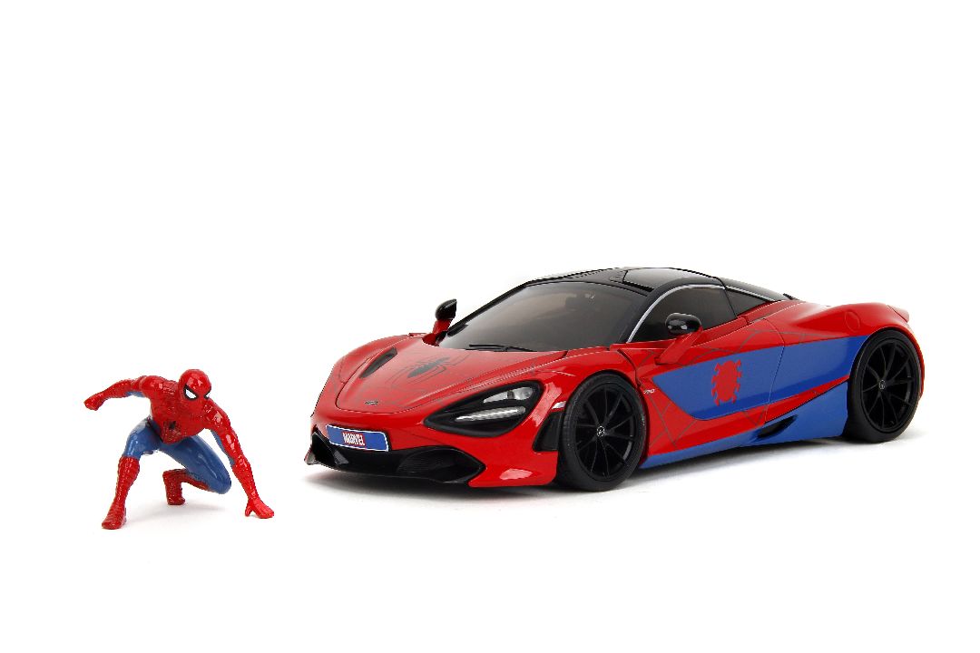 Jada 1/24 "Hollywood Rides" - Marvel McLaren 720S w/ Spider-Man