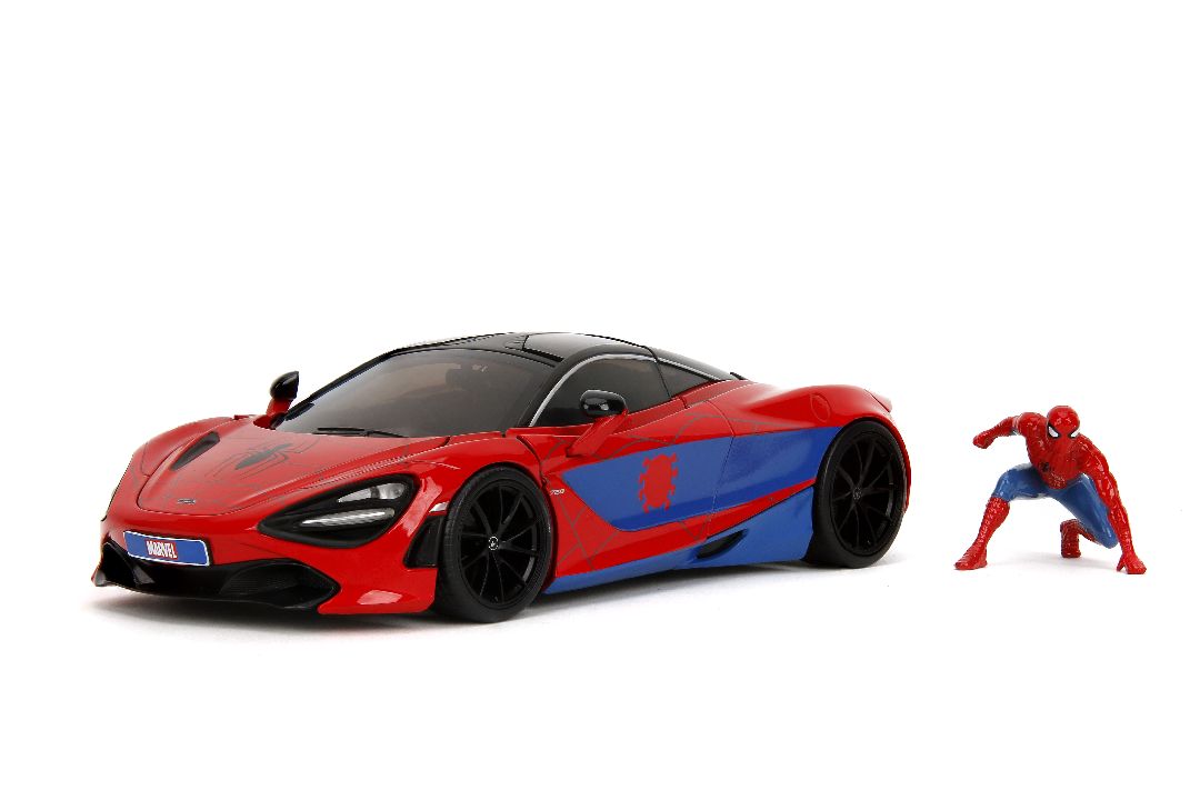 Jada 1/24 "Hollywood Rides" - Marvel McLaren 720S w/ Spider-Man