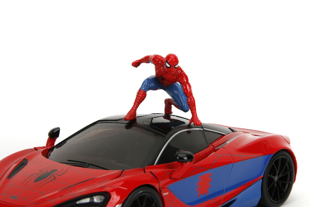 Jada 1/24 "Hollywood Rides" - Marvel McLaren 720S w/ Spider-Man