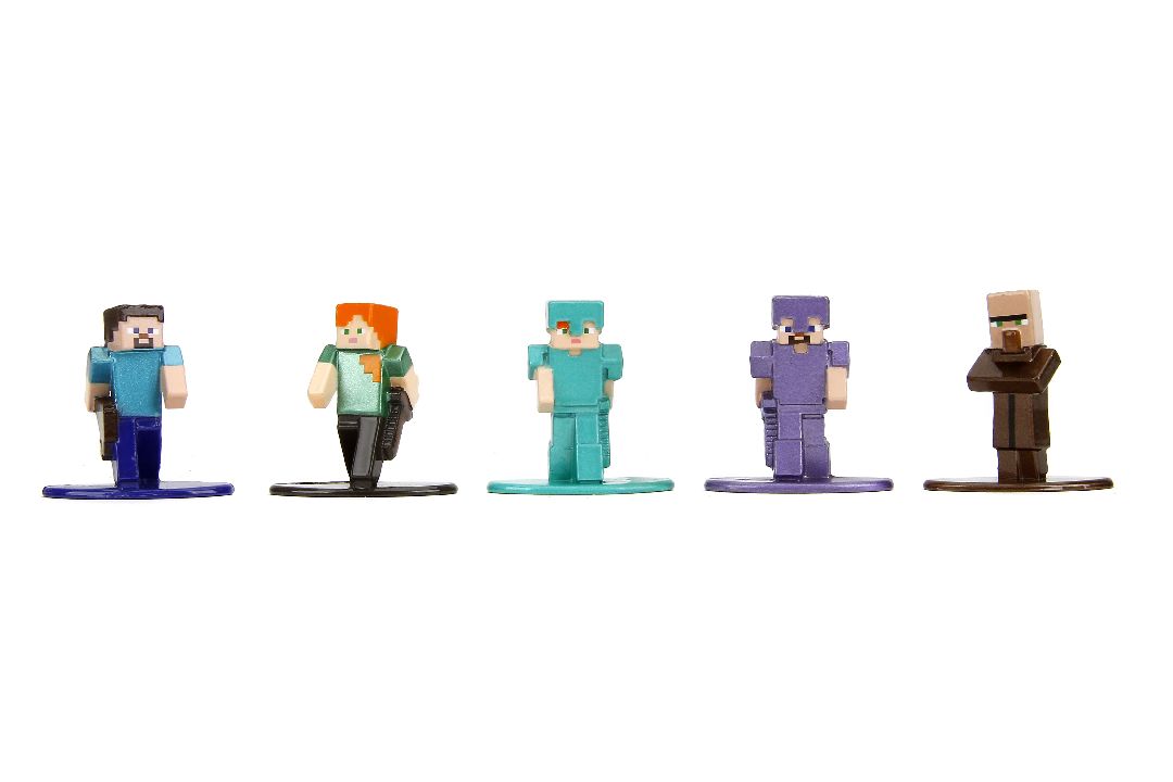 Jada 1.65" Nano Metalfigs - Minecraft 18-Pack W12