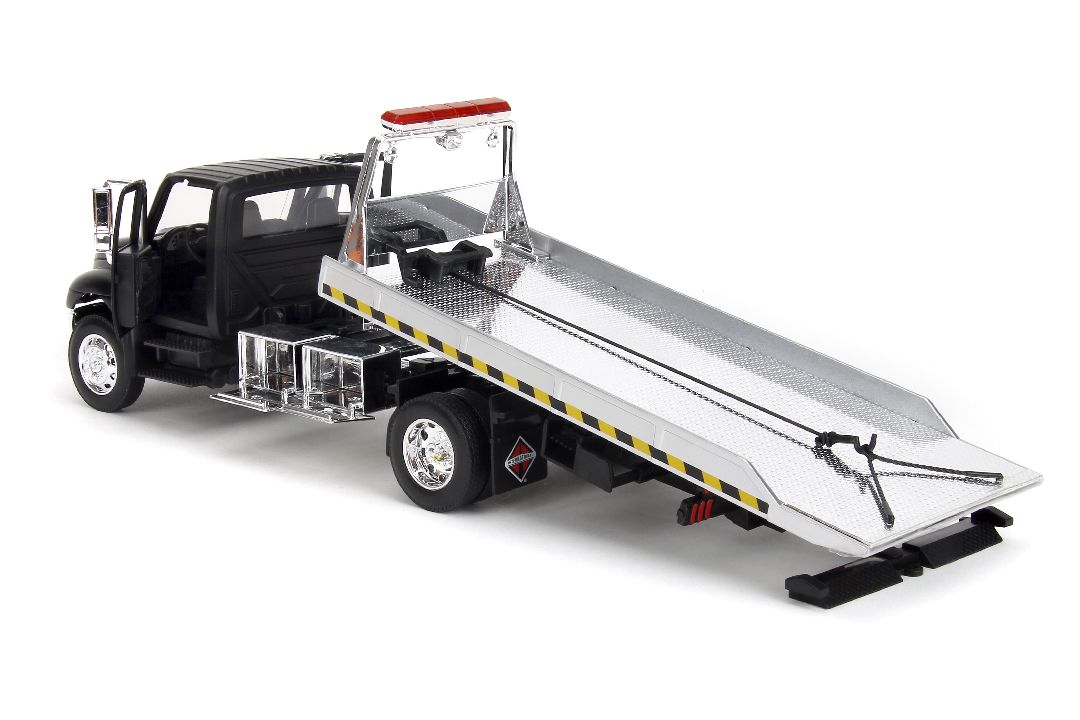 Jada 1/24 International Flatbed Tow Truck - Primer Black