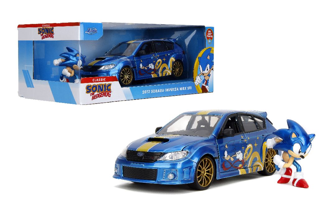 Jada 1/24 "Hollywood Rides" - 2012 Subaru Impreza WRX w/ Sonic