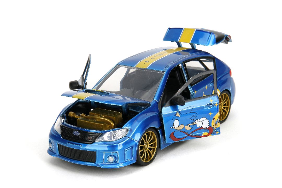 Jada 1/24 "Hollywood Rides" - 2012 Subaru Impreza WRX w/ Sonic