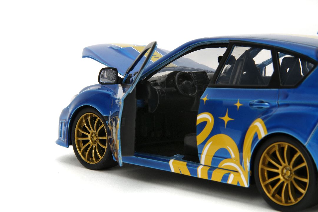 Jada 1/24 "Hollywood Rides" - 2012 Subaru Impreza WRX w/ Sonic