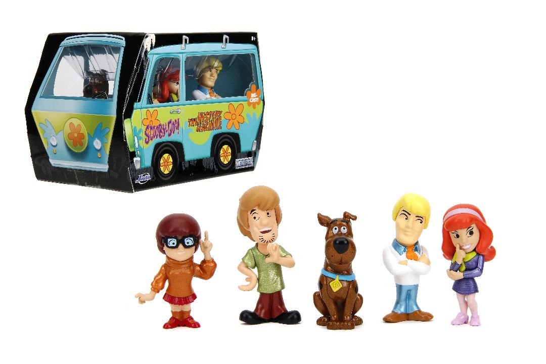 Jada 2.5" Metalfigs - Scooby Doo 5-Pack - Click Image to Close