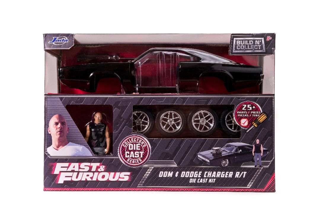 Jada 1/24 "Fast & Furious" Dom's Charger R/T - Build N' Collect