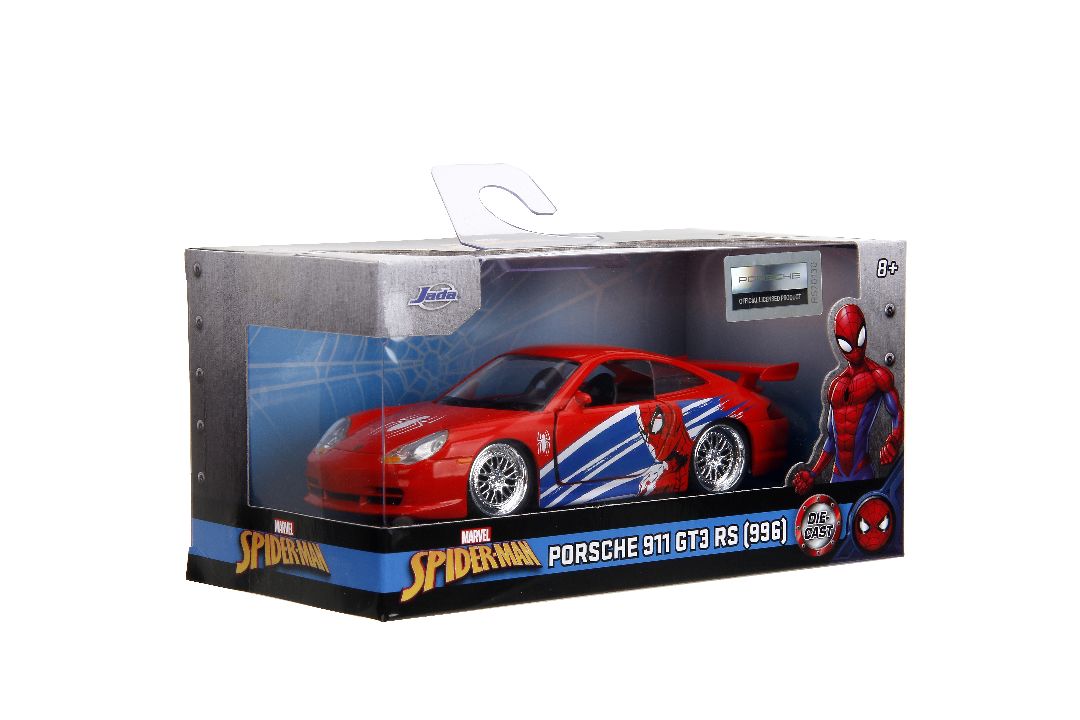 Jada 1/32 Hollywood Rides Marvel Porsche 911 GT3 RS (Spiderman)