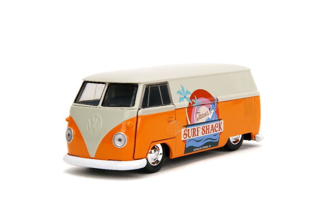 Jada 1/32 "Hollywood Rides" - Disney 1961 VW Bus (Stitch Theme)