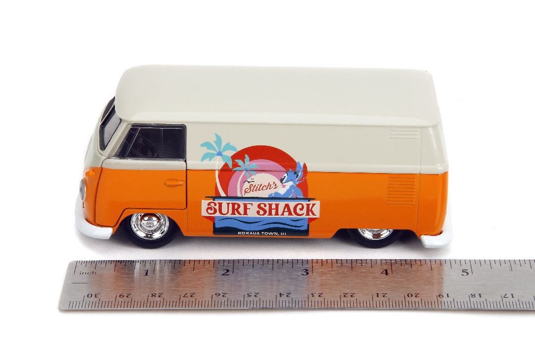 Jada 1/32 "Hollywood Rides" - Disney 1961 VW Bus (Stitch Theme)