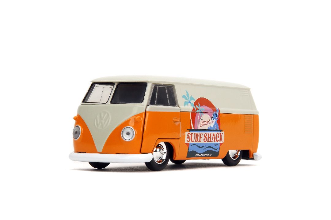 Jada 1/32 "Hollywood Rides" - Disney 1961 VW Bus (Stitch Theme)