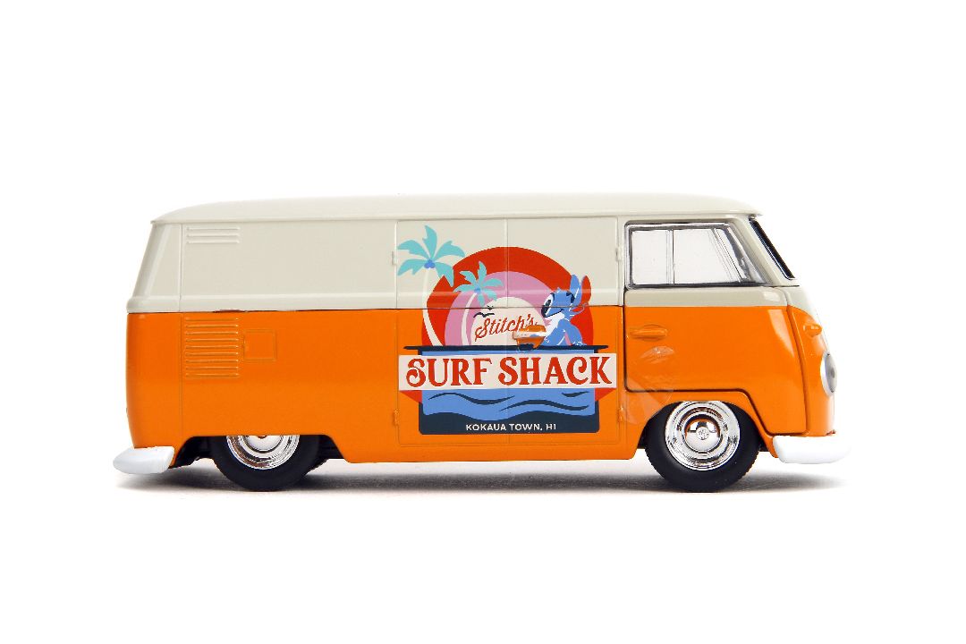 Jada 1/32 "Hollywood Rides" - Disney 1961 VW Bus (Stitch Theme)