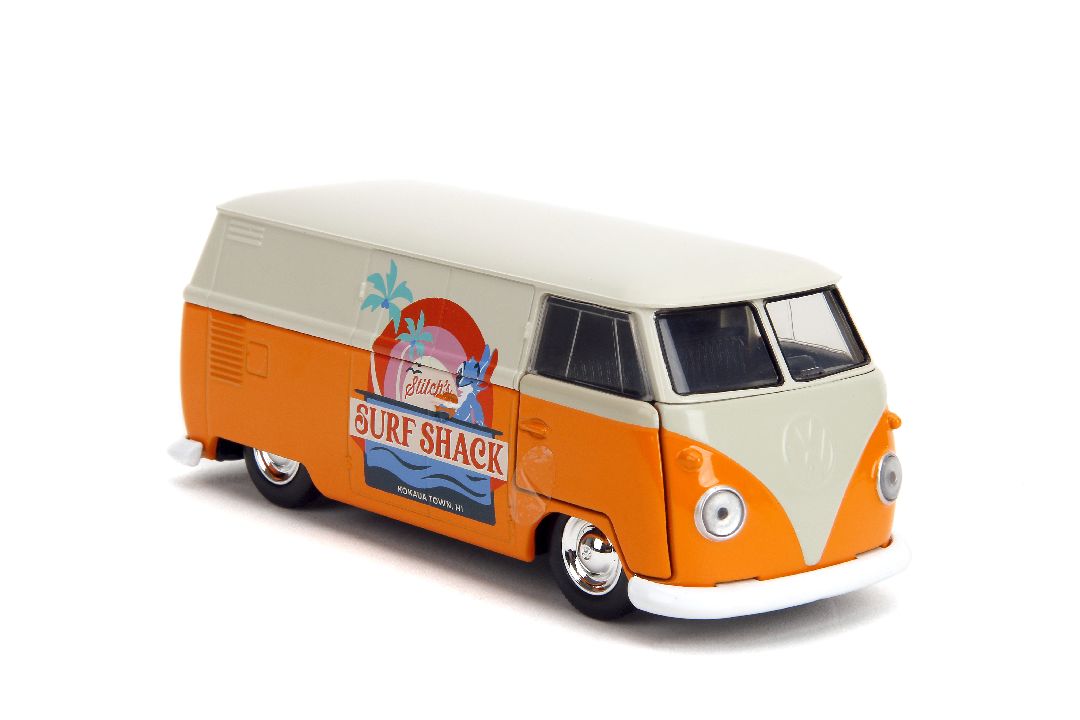 Jada 1/32 "Hollywood Rides" - Disney 1961 VW Bus (Stitch Theme)