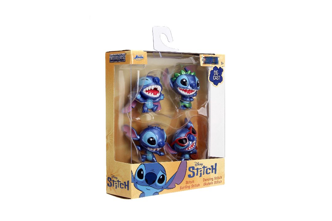 Jada 2.5" Metalfigs - Disney Stitch 4-Pack