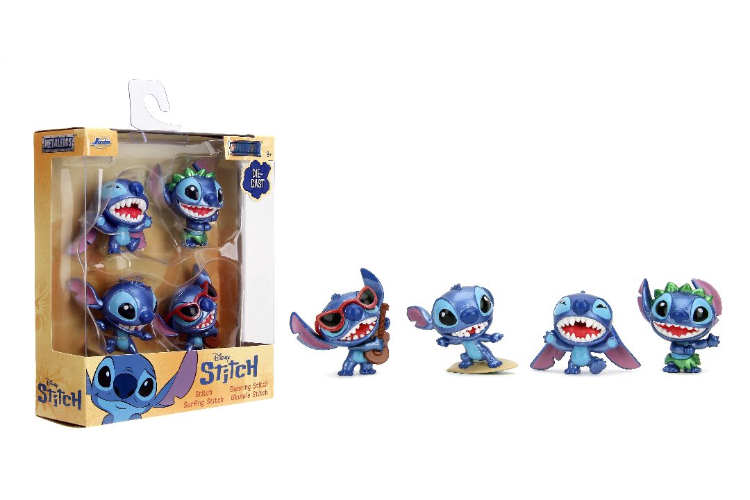 Jada 2.5" Metalfigs - Disney Stitch 4-Pack