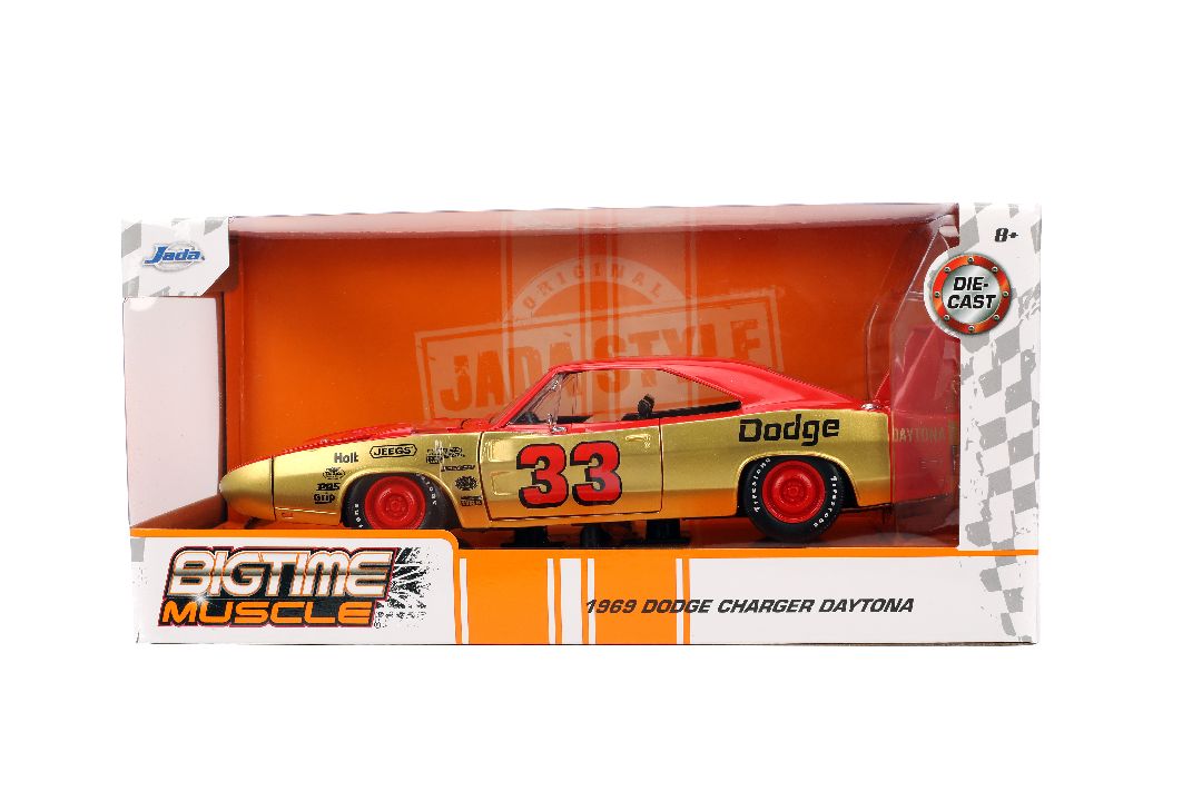 Jada 1/24 "BIGTIME Muscle" - 1969 Dodge Charger Daytona