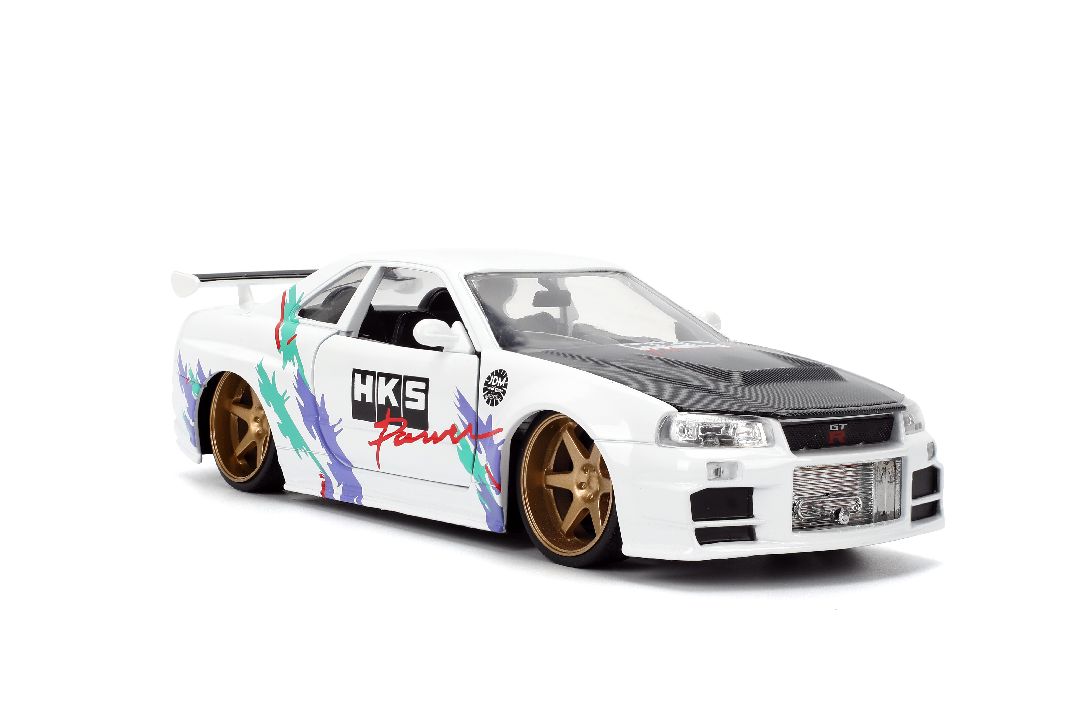 Jada 1/24 "JDM Turners" - 2002 Nissan Skyline GT-R (R34)