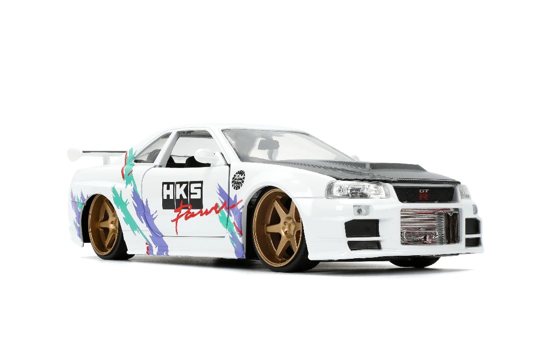 Jada 1/24 "JDM Turners" - 2002 Nissan Skyline GT-R (R34)