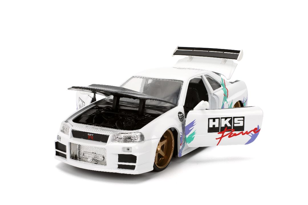 Jada 1/24 "JDM Turners" - 2002 Nissan Skyline GT-R (R34)