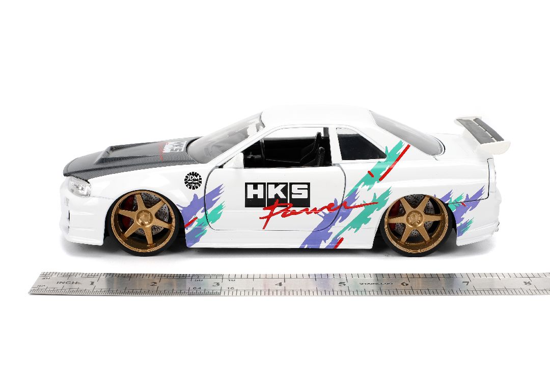 Jada 1/24 "JDM Turners" - 2002 Nissan Skyline GT-R (R34)