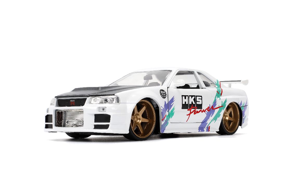 Jada 1/24 "JDM Turners" - 2002 Nissan Skyline GT-R (R34)