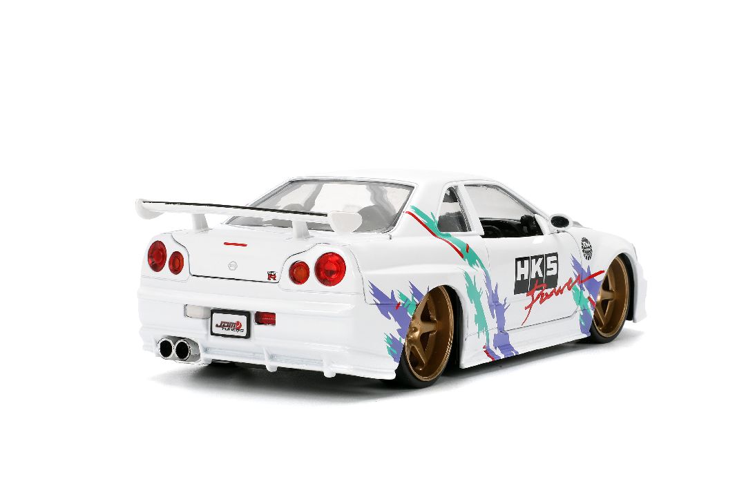 Jada 1/24 "JDM Turners" - 2002 Nissan Skyline GT-R (R34)