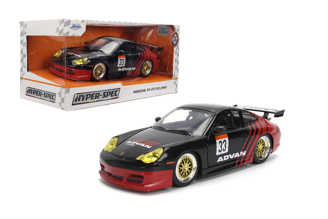 Jada 1/24 "Hyper-Spec" - Porsche 911 GT3 RS 996