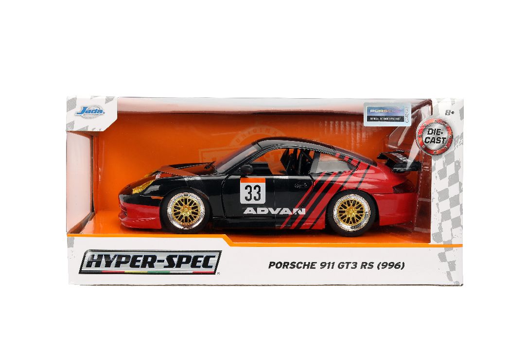 Jada 1/24 "Hyper-Spec" - Porsche 911 GT3 RS 996