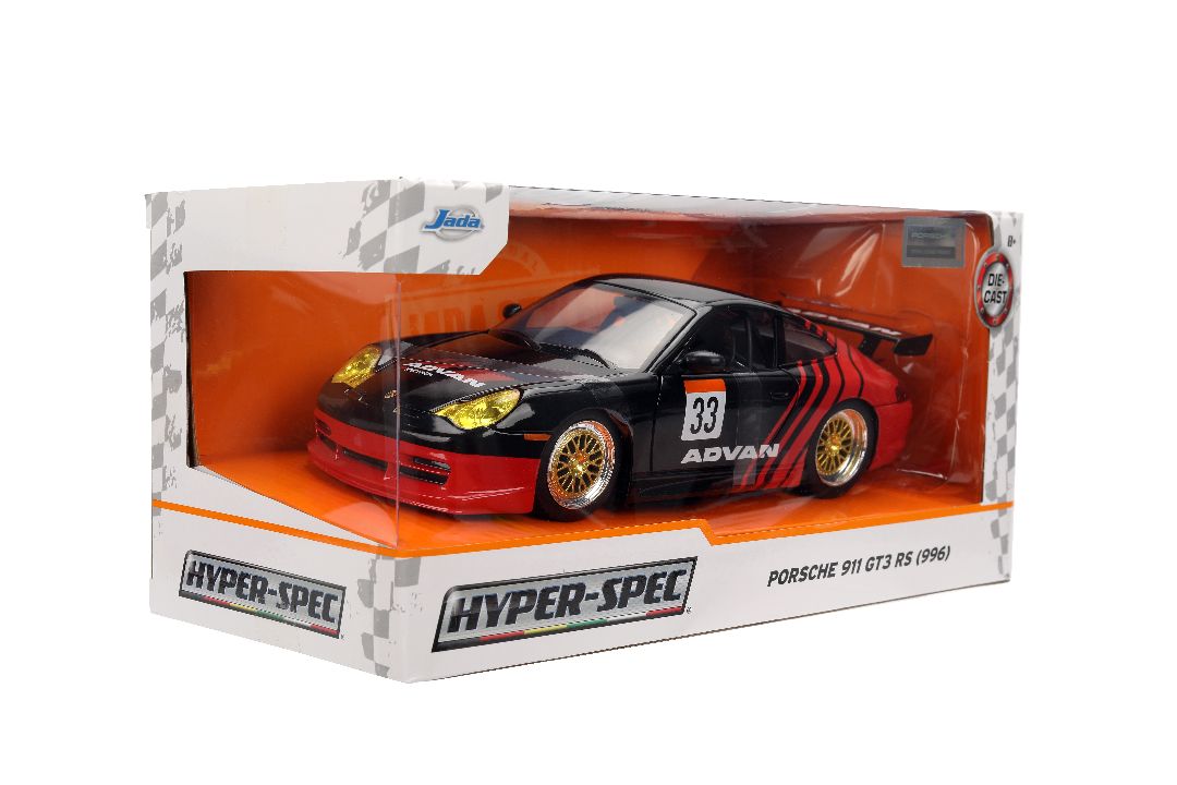 Jada 1/24 "Hyper-Spec" - Porsche 911 GT3 RS 996