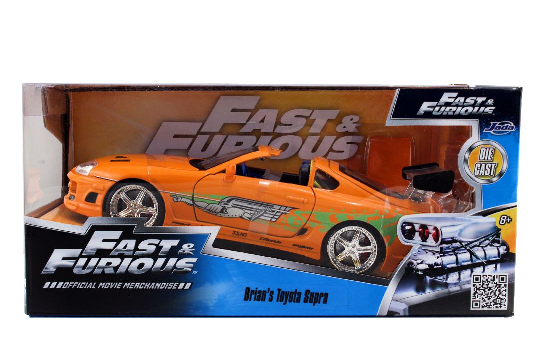 Jada 1/24 "Fast & Furious" Brian's Toyota Supra