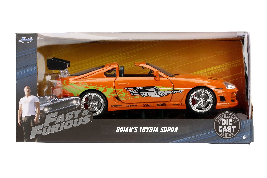 Jada 1/24 "Fast & Furious" Brian's Toyota Supra