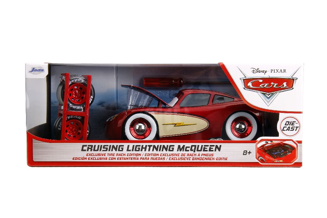 Jada 1/24 "Hollywood Rides" - Cruising McQueen w/ Rack