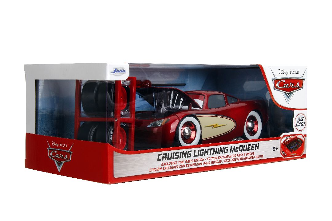 Jada 1/24 "Hollywood Rides" - Cruising McQueen w/ Rack