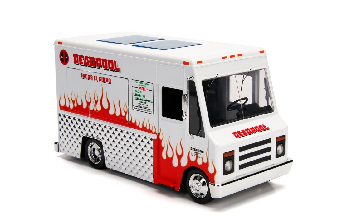 Jada 1/24 "Hollywood Rides" Deadpool Food Truck w/Deadpool