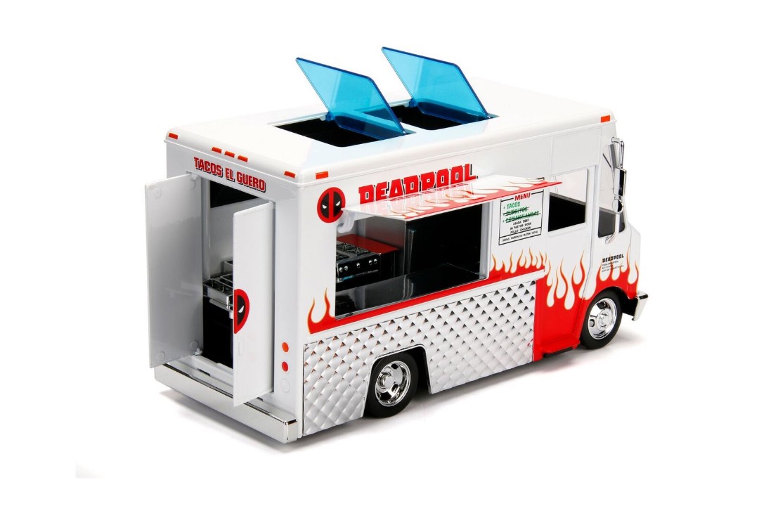 Jada 1/24 "Hollywood Rides" Deadpool Food Truck w/Deadpool