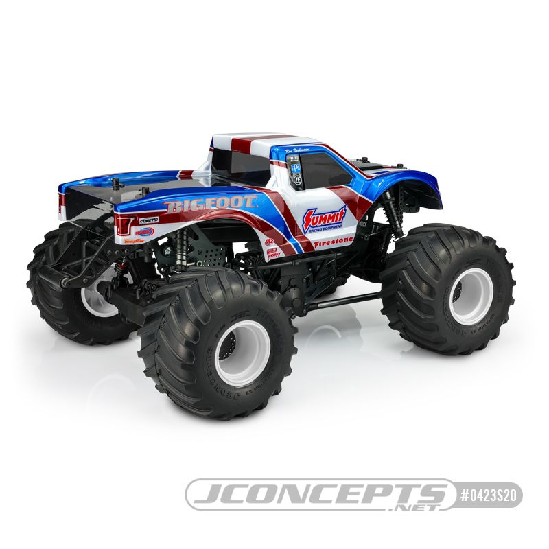 JConcepts 2020 Ford Raptor body Summit Racing BIGFOOT 21 MT body