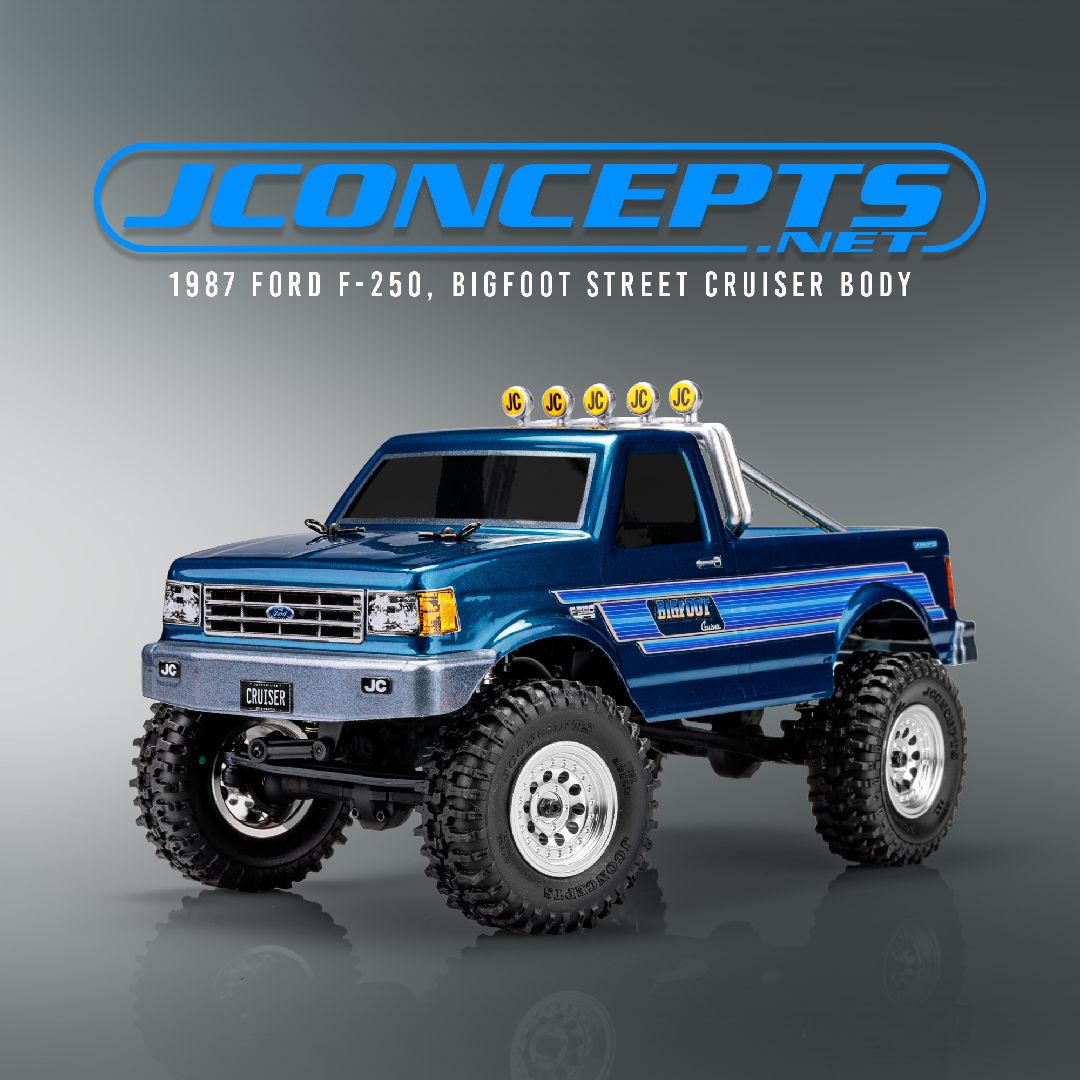 JConcepts 1987 Ford F-250, Bigfoot Street Cruiser Body