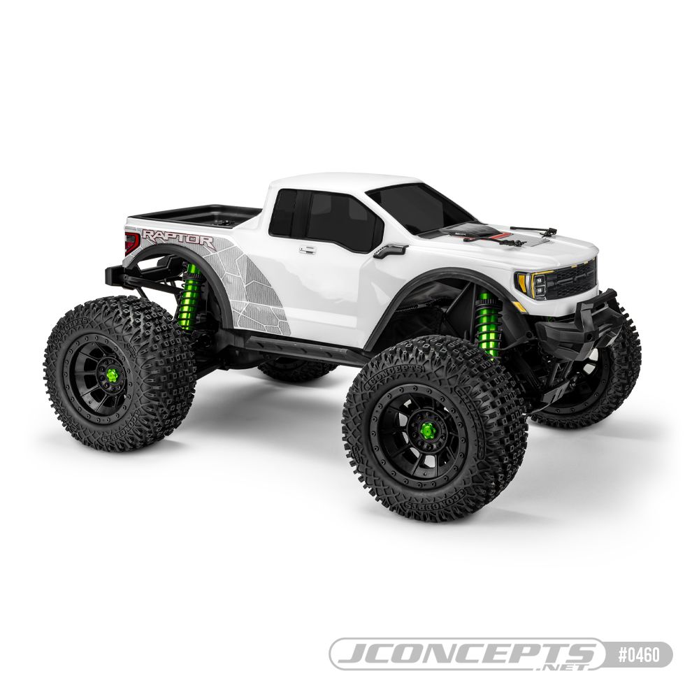 JConcepts 2023 Ford Raptor, pre-cut (Fits - Traxxas X-Maxx)