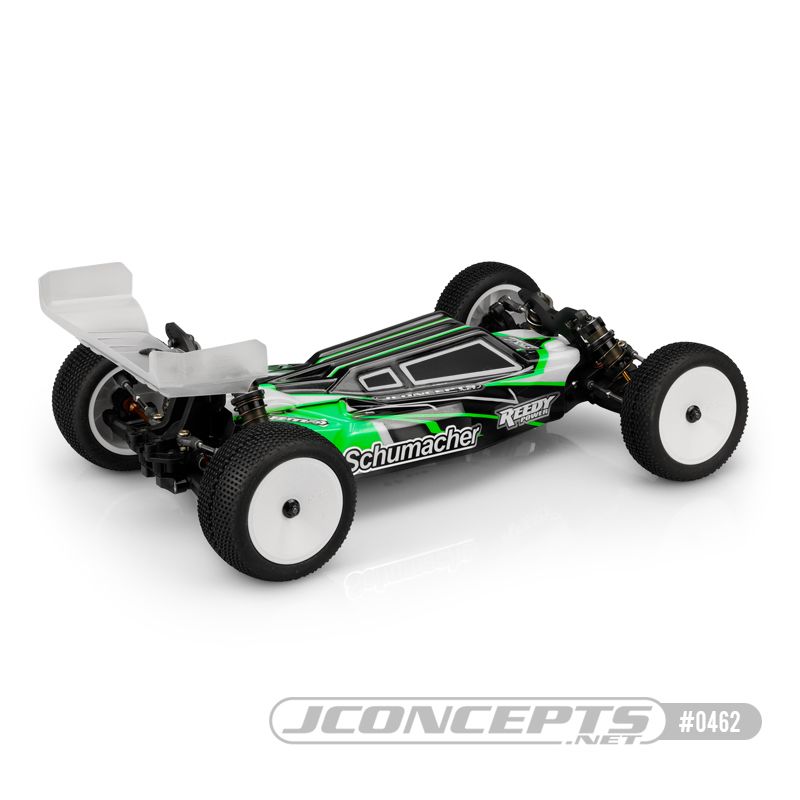 JConcepts S2 - Schumacher Cougar LD2 clear body w/ wing