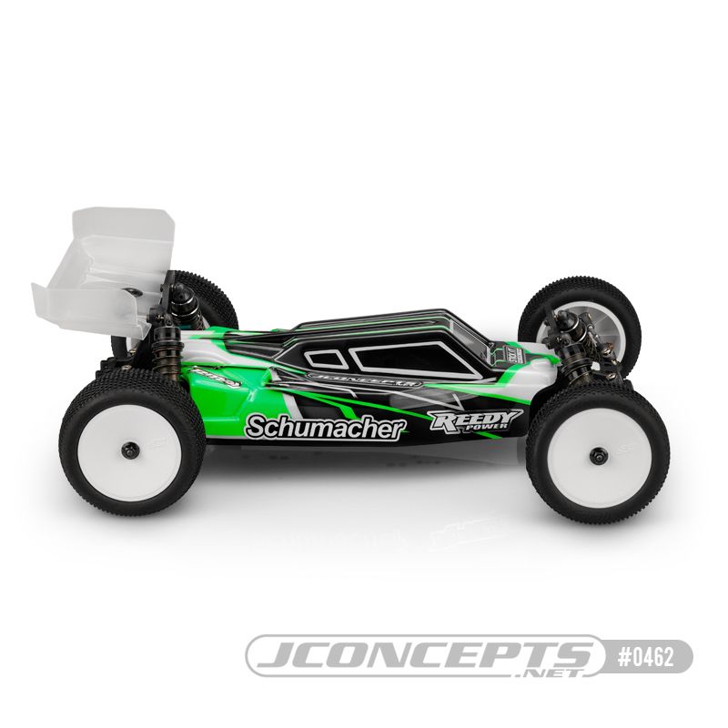 JConcepts S2 - Schumacher Cougar LD2 clear body w/ wing