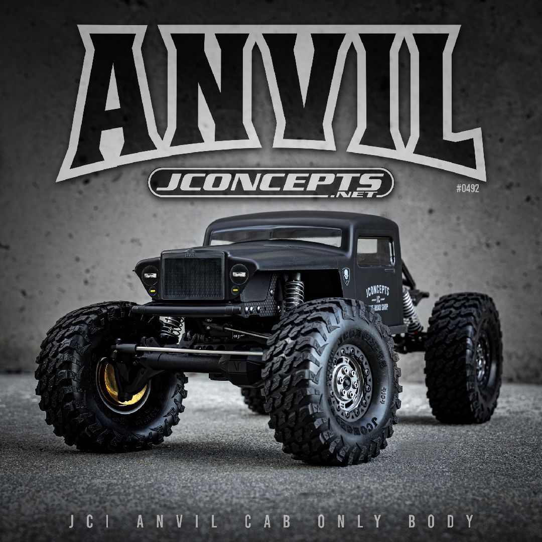 JConcepts Anvil, cab only body Fits - 12.3"