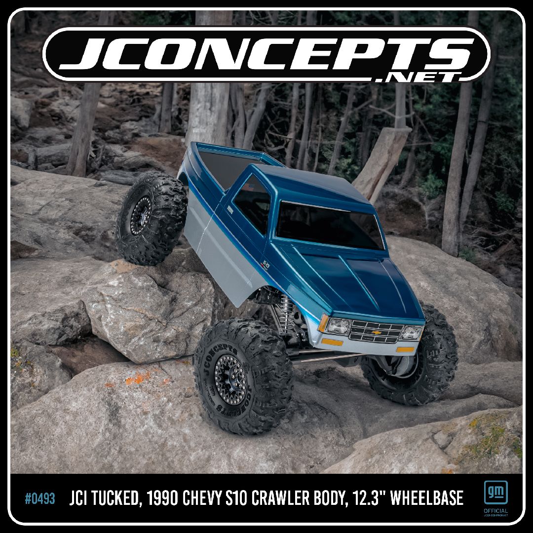 JConcepts JCI Tucked, 1990 Chevy S10 crawler body, 12.3"