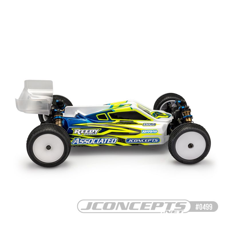 JConcepts P2-Team Assc. B74.2 Body w/Carpet/Turf/Dirt Wing-Lt Wt