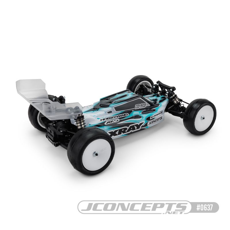 JConcepts F2 - XRAY XB2 2024 w/carpet | turf | dirt wing